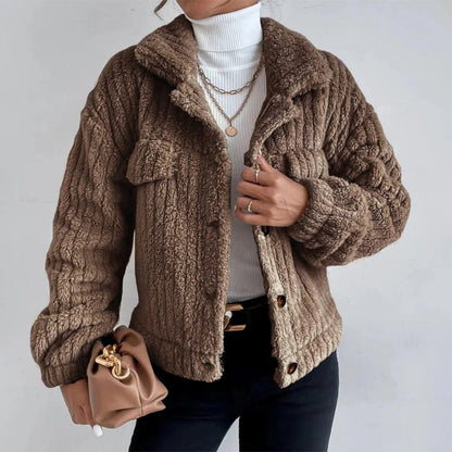 Arianne - Chaqueta polar para mujer - Casual - - Ideal para otoño/invierno