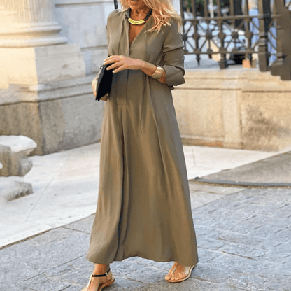 Tabitha - Maxi Dress - Casual - Material - Ideal for Summer