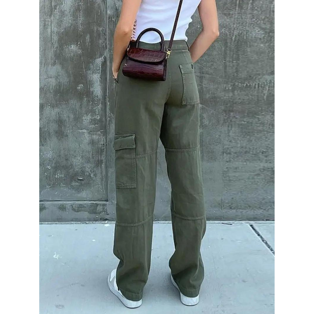 Ingrid - Women's Cargo Trousers - Casual - Modern Style - Great for Everyday Wear