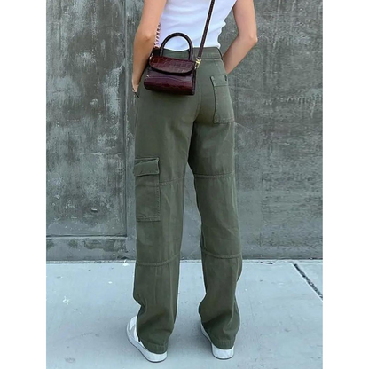Ingrid - Women's Cargo Trousers - Casual - Modern Style - Great for Everyday Wear