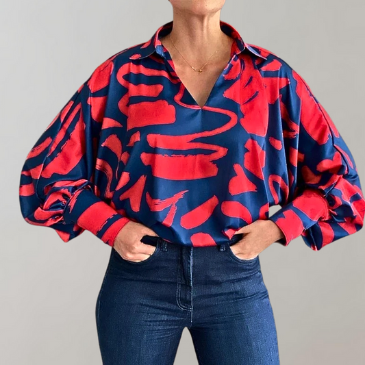 Jocelyn - Blusa - Ocio - Tela - Ideal para días informales