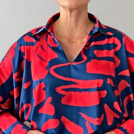Jocelyn - Blusa - Ocio - Tela - Ideal para días informales