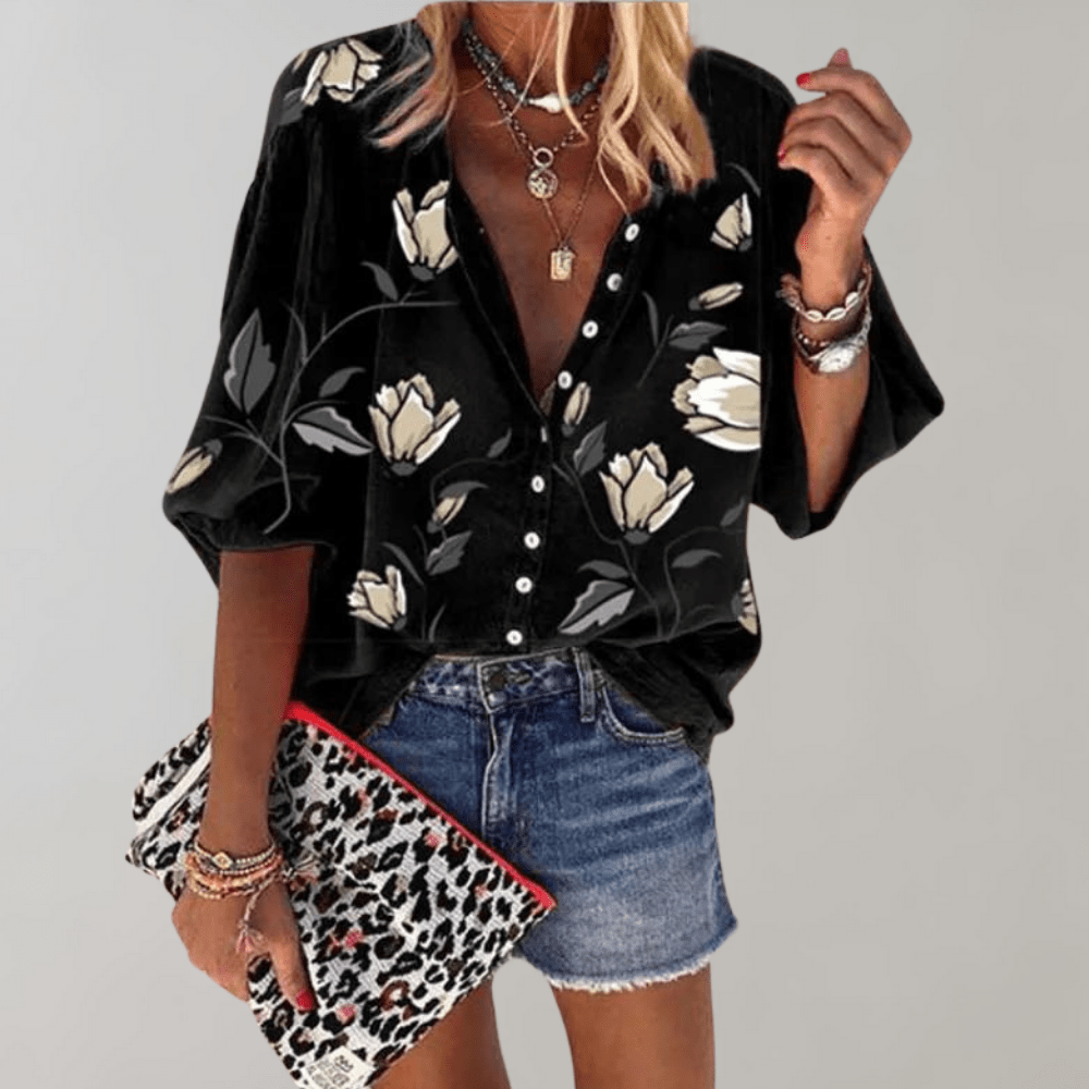 Vana - Blusa de Mujer - Elegante - Estilo Atemporal - Ideal para Primavera