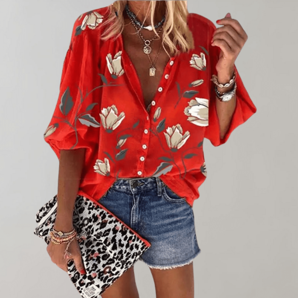 Vana - Blusa de Mujer - Elegante - Estilo Atemporal - Ideal para Primavera