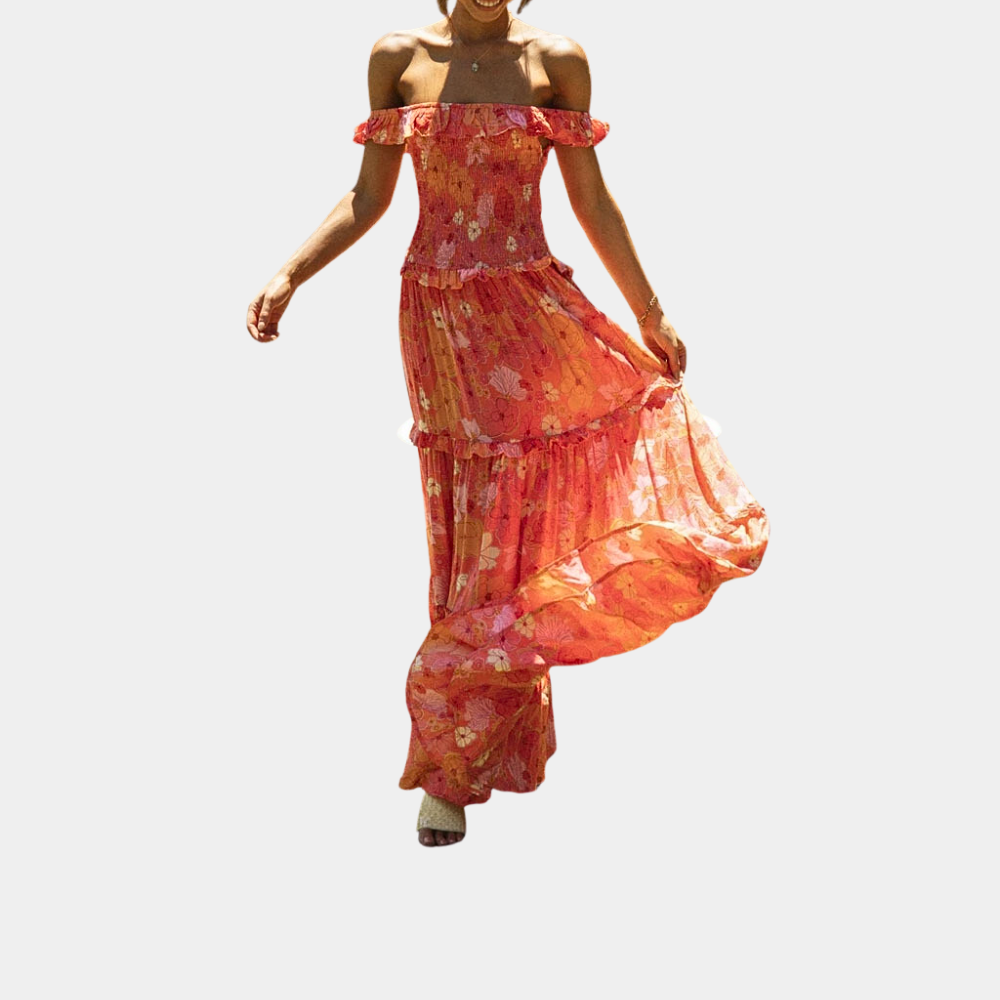 Abigail - Vestido largo - Estilo bohemio - Estilo moderno - Ideal para el verano