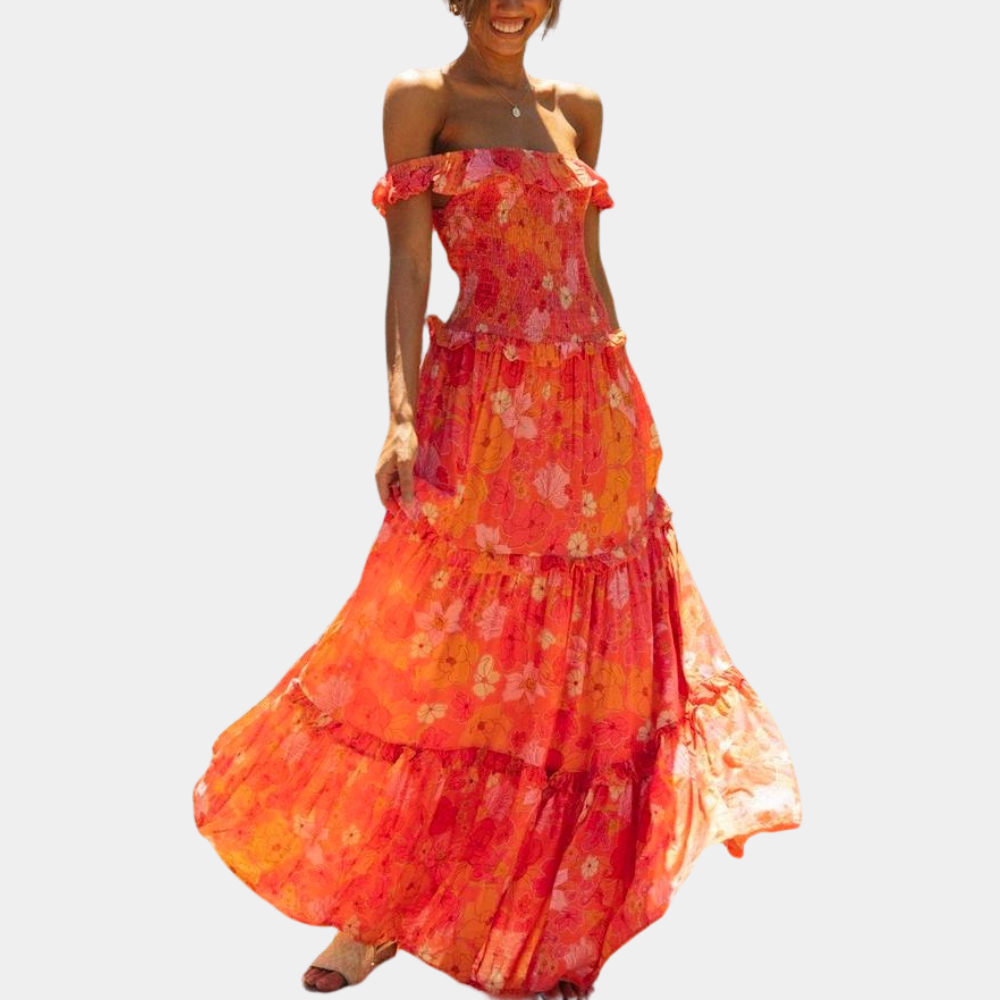 Abigail - Vestido largo - Estilo bohemio - Estilo moderno - Ideal para el verano