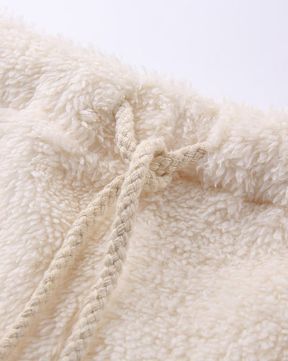 Solid Cropped Pajama Set