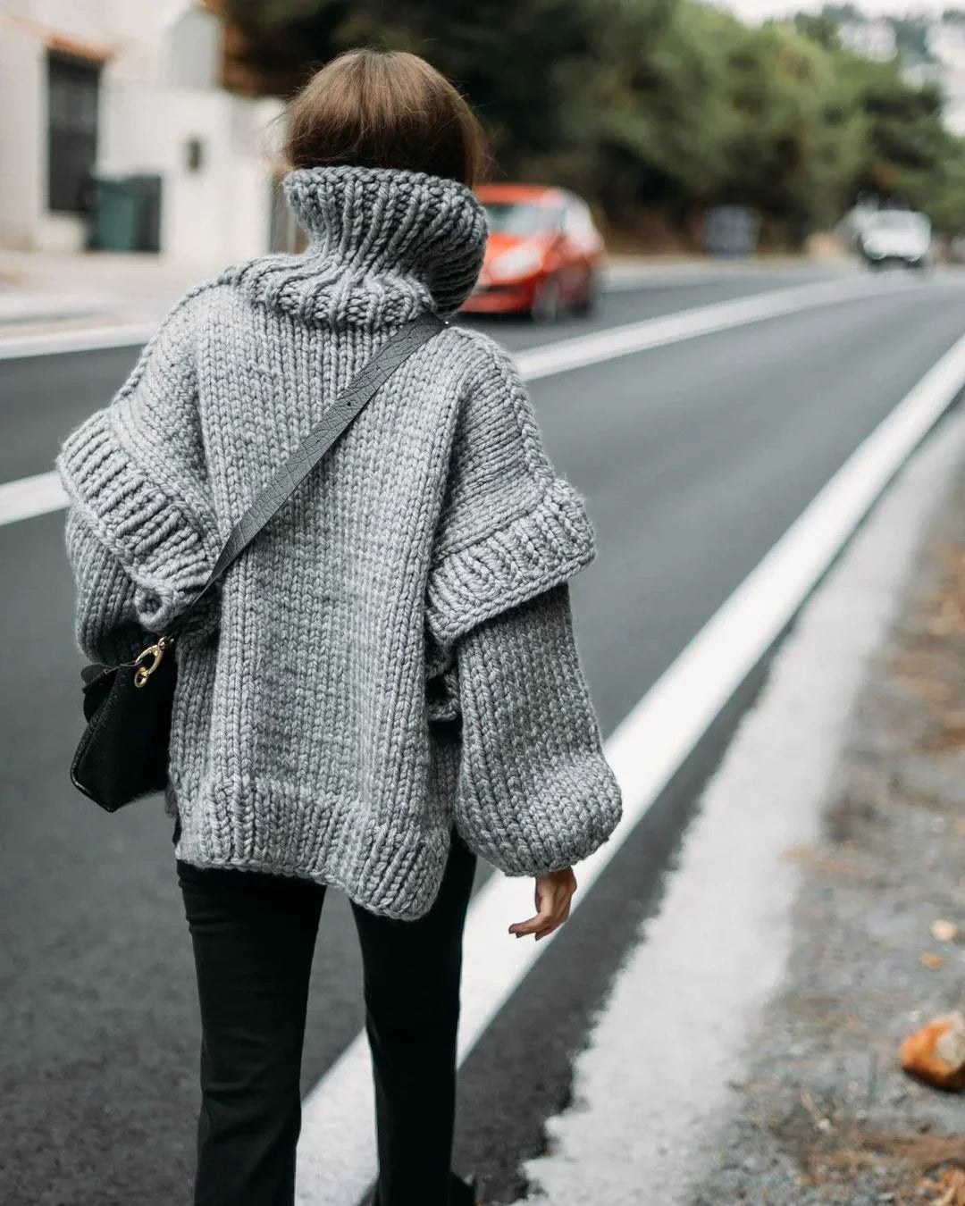Carolla Knitted Oversize Sweater