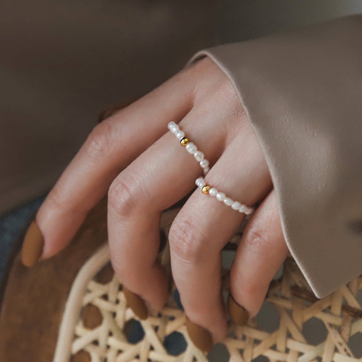 Celeste Pearl Ring