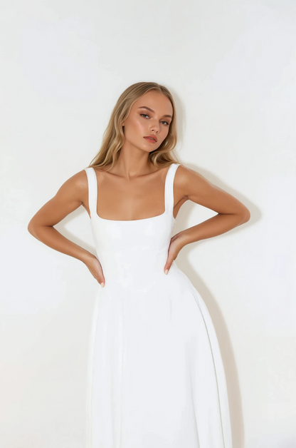 Zadie- Formal Tailored Midi Dress for Women