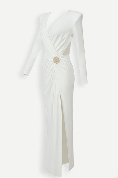 Charlie Crisscross Split Dress