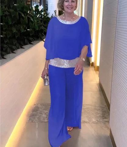 Elisa - Conjunto elegante de ropa de estar por casa para mujer