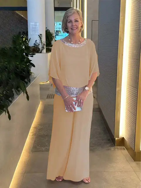 Elisa - Conjunto elegante de ropa de estar por casa para mujer