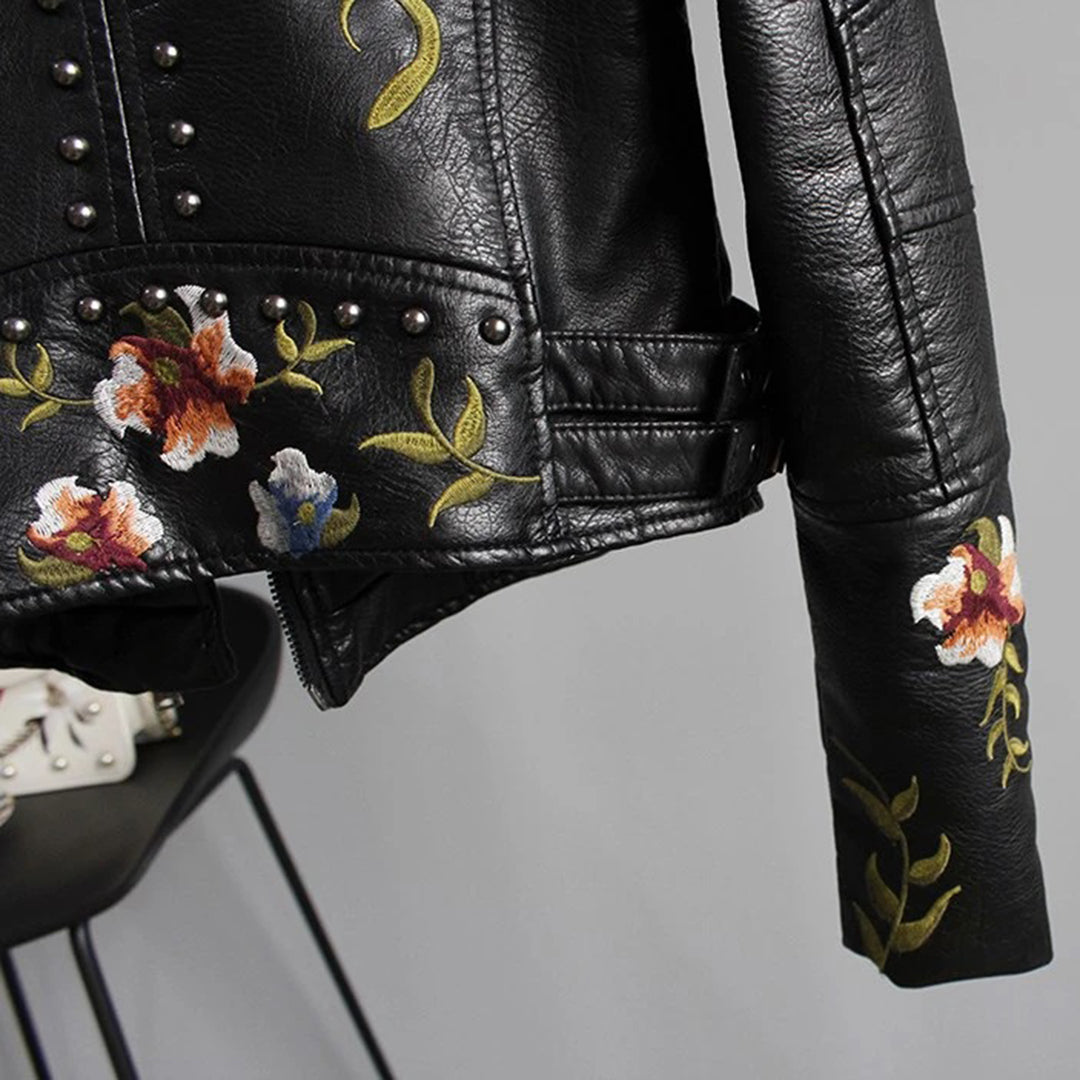 Chaqueta elegante con estampado floral | Ideal para otoño