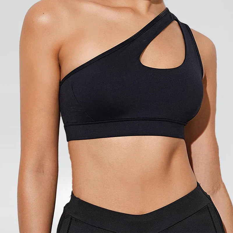 High Support Hollow Out Seamless Active Sports Bra