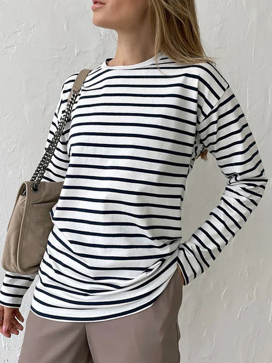 Cotton Spring Fashion Trend Casual O Neck Women's Tops 2025 T-shirt