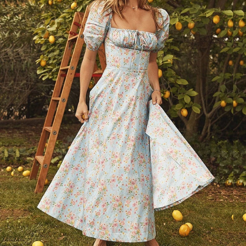 Jadine - Long Dress - Chic Materials - Ideal for Summer