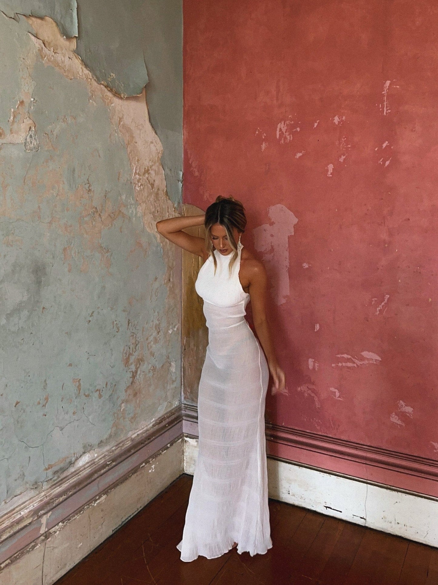 DIANA MAXI DRESS IVORY