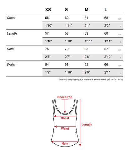 Cutout Layered Tank Top with Asymmetric Hem