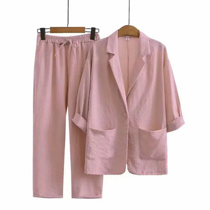 Eugénie - Conjunto Terno - Casual - Estilo Formal - Para Uso Diario