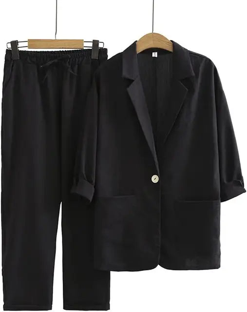 Eugénie - Conjunto Terno - Casual - Estilo Formal - Para Uso Diario
