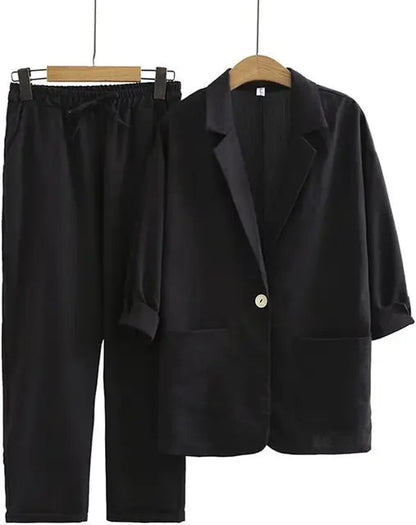 Eugénie - Conjunto Terno - Casual - Estilo Formal - Para Uso Diario
