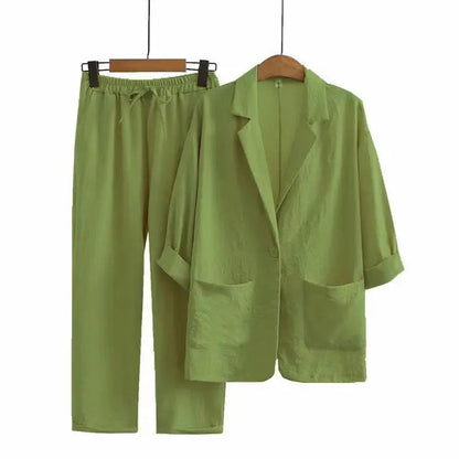 Eugénie - Conjunto Terno - Casual - Estilo Formal - Para Uso Diario