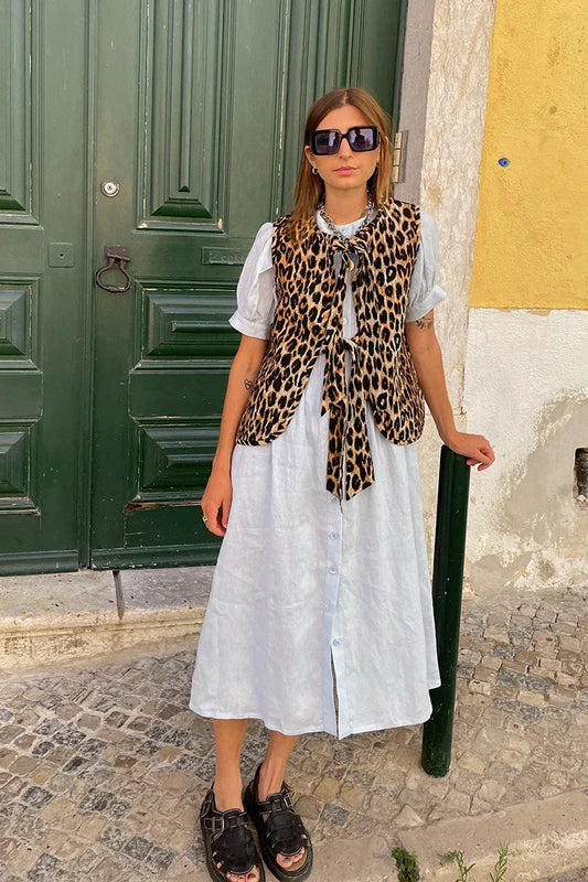 Chaleco de leopardo