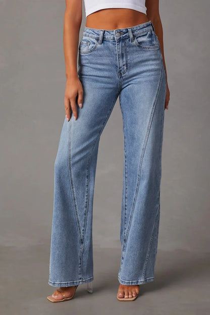 Danan Vintage Denim Straight Leg Pants