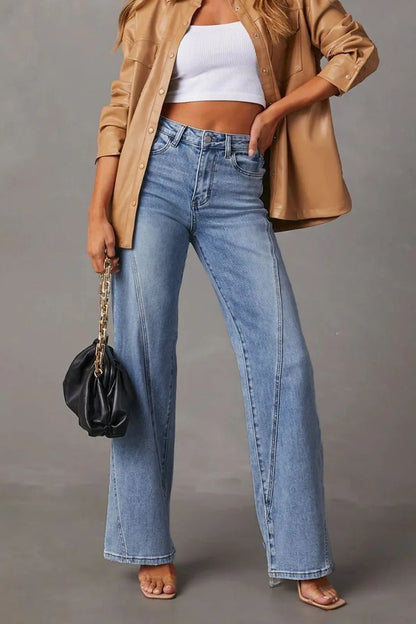 Danan Vintage Denim Straight Leg Pants