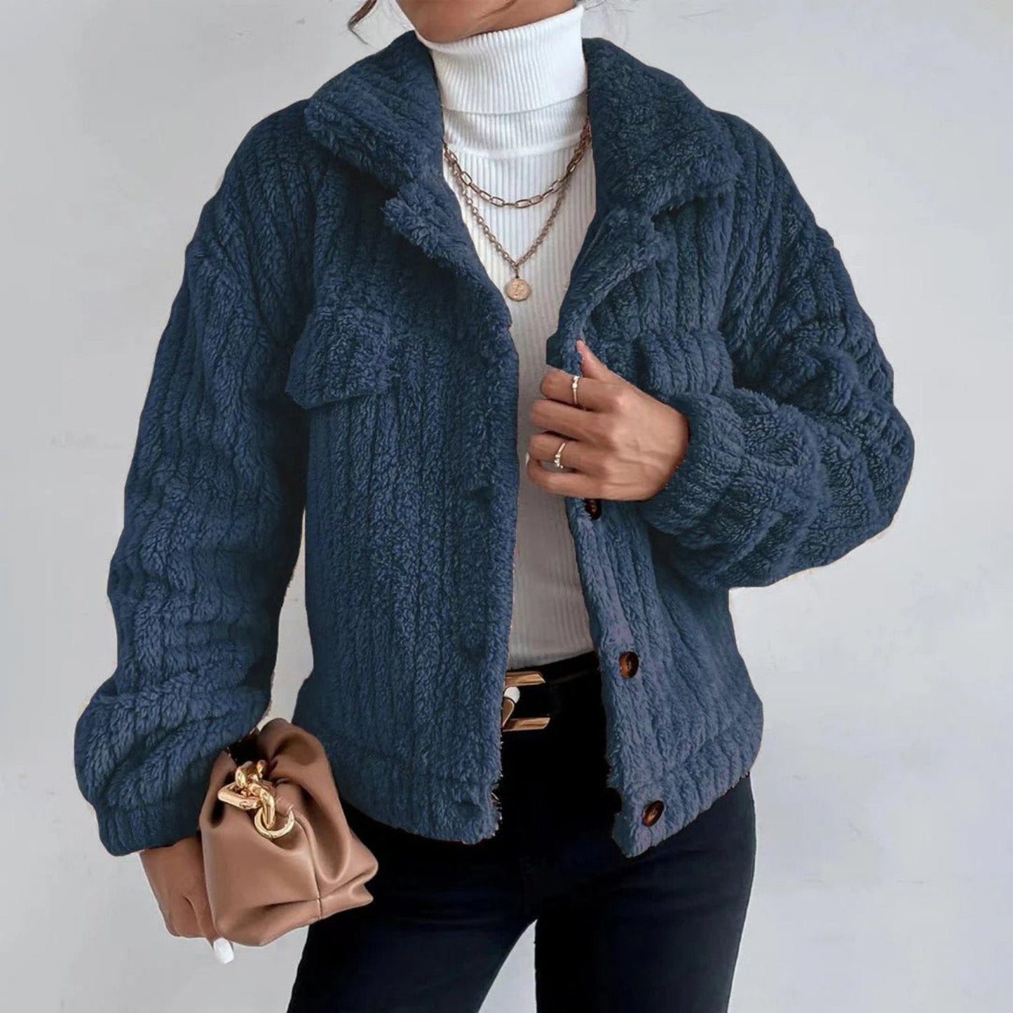 Arianne - Chaqueta polar para mujer - Casual - - Ideal para otoño/invierno