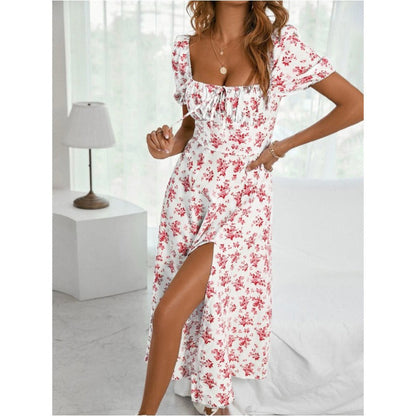 Jadine - Long Dress - Chic Materials - Ideal for Summer