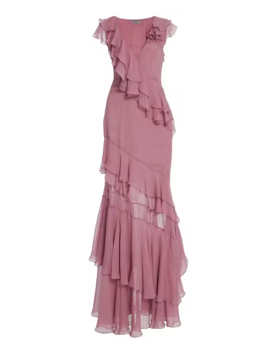 Sierra Pleated Gown