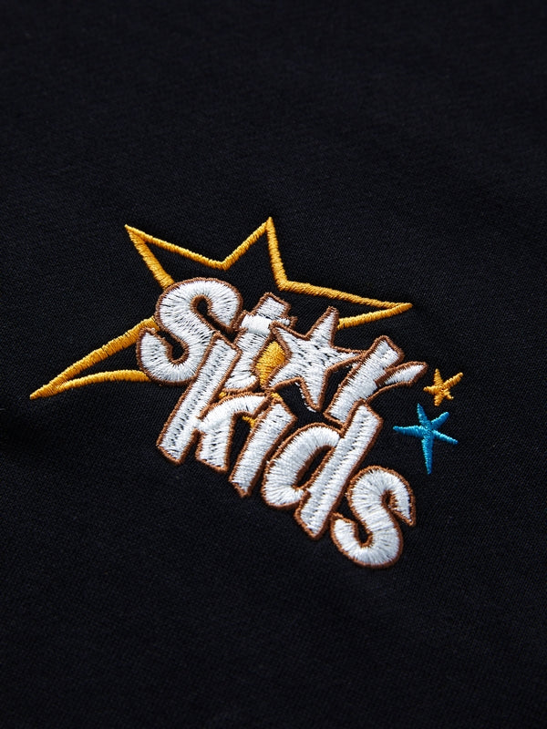 Vintage Star Print Oversized Hoodies