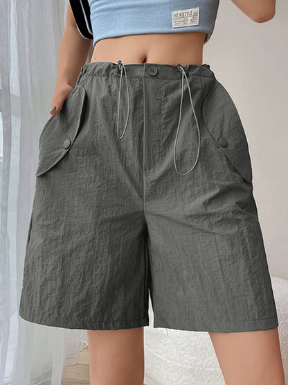 Street Parachute Cargo Shorts