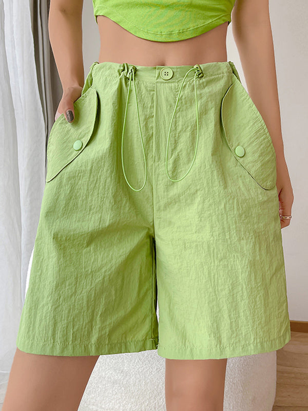 Street Parachute Cargo Shorts