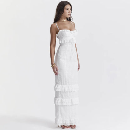 Ashlei - Elegant Embroidered  Maxi Dress for Women