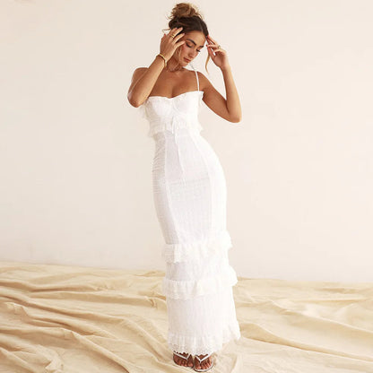 Ashlei - Elegant Embroidered  Maxi Dress for Women