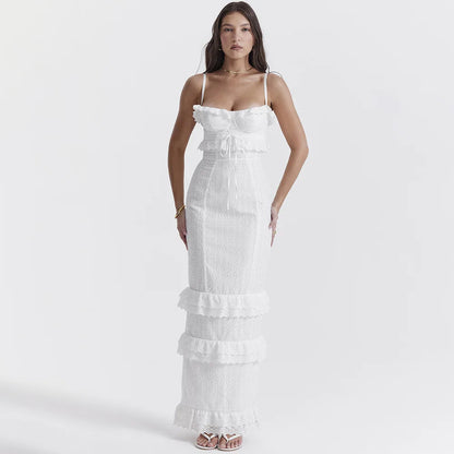 Ashlei - Elegant Embroidered  Maxi Dress for Women