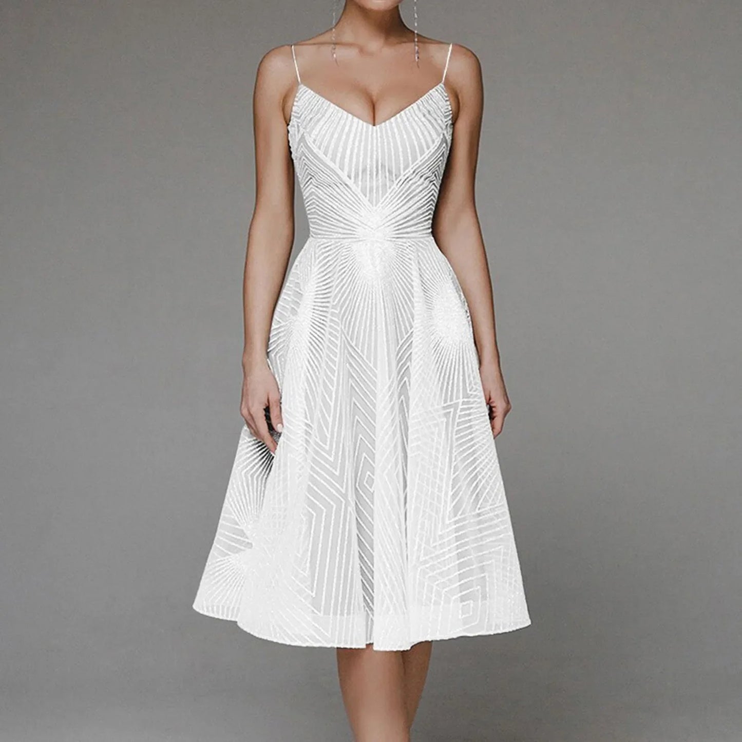 DressBetty - 2024 Elegant Luxury Sexy Long Formal Party Midi Dress