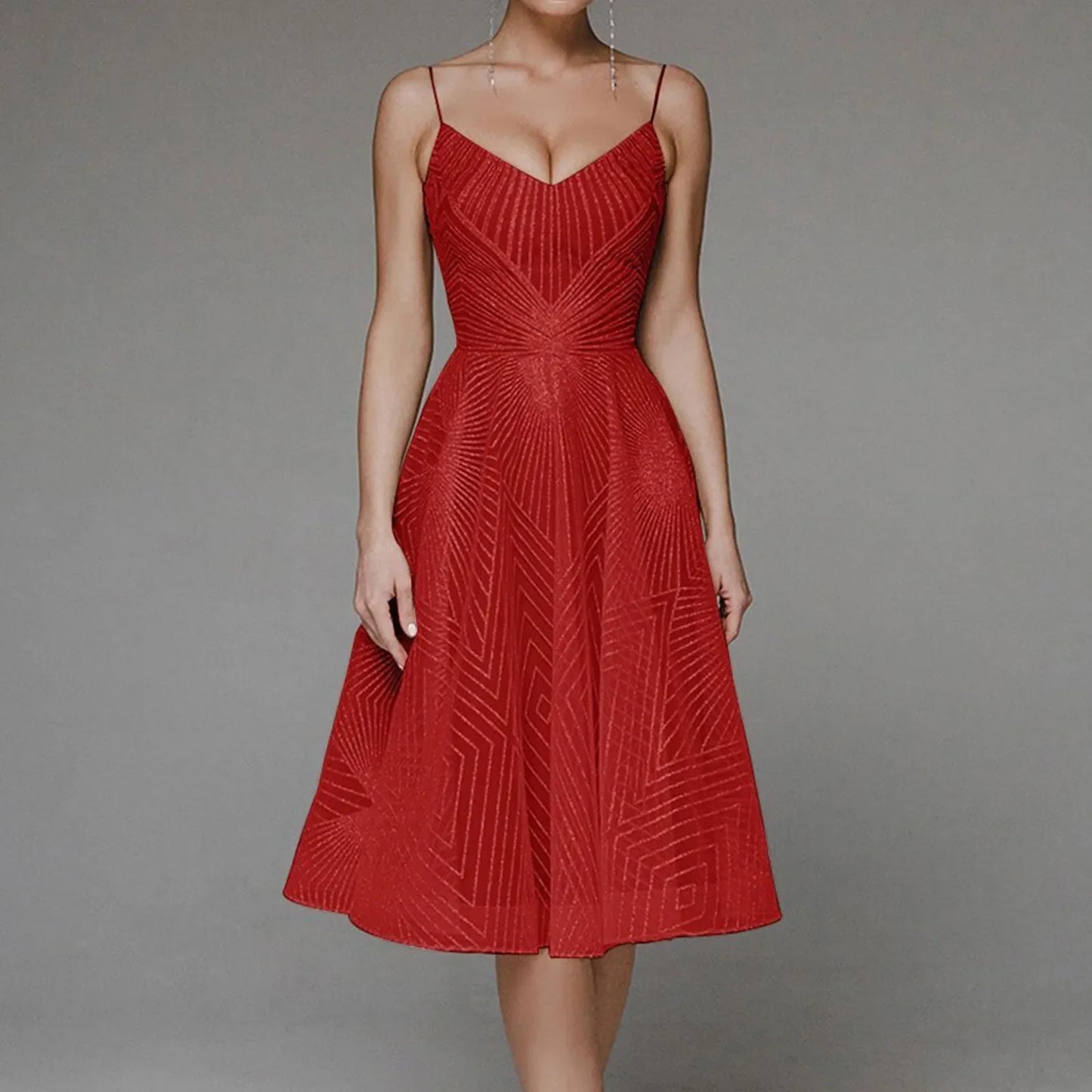 DressBetty - 2024 Elegant Luxury Sexy Long Formal Party Midi Dress