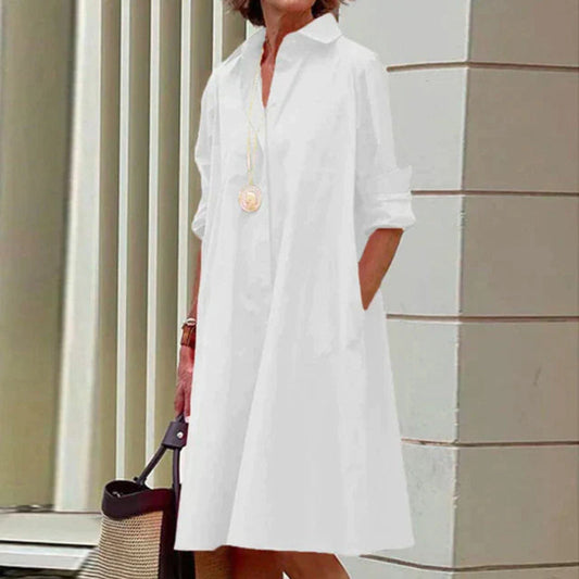 Vestido informal con cuello | Ideal para el día a día