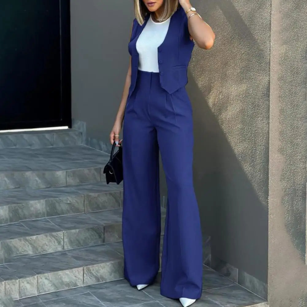 Dasha - Conjunto Terno - Elegante - Estilo formal ligero - Para uso diario