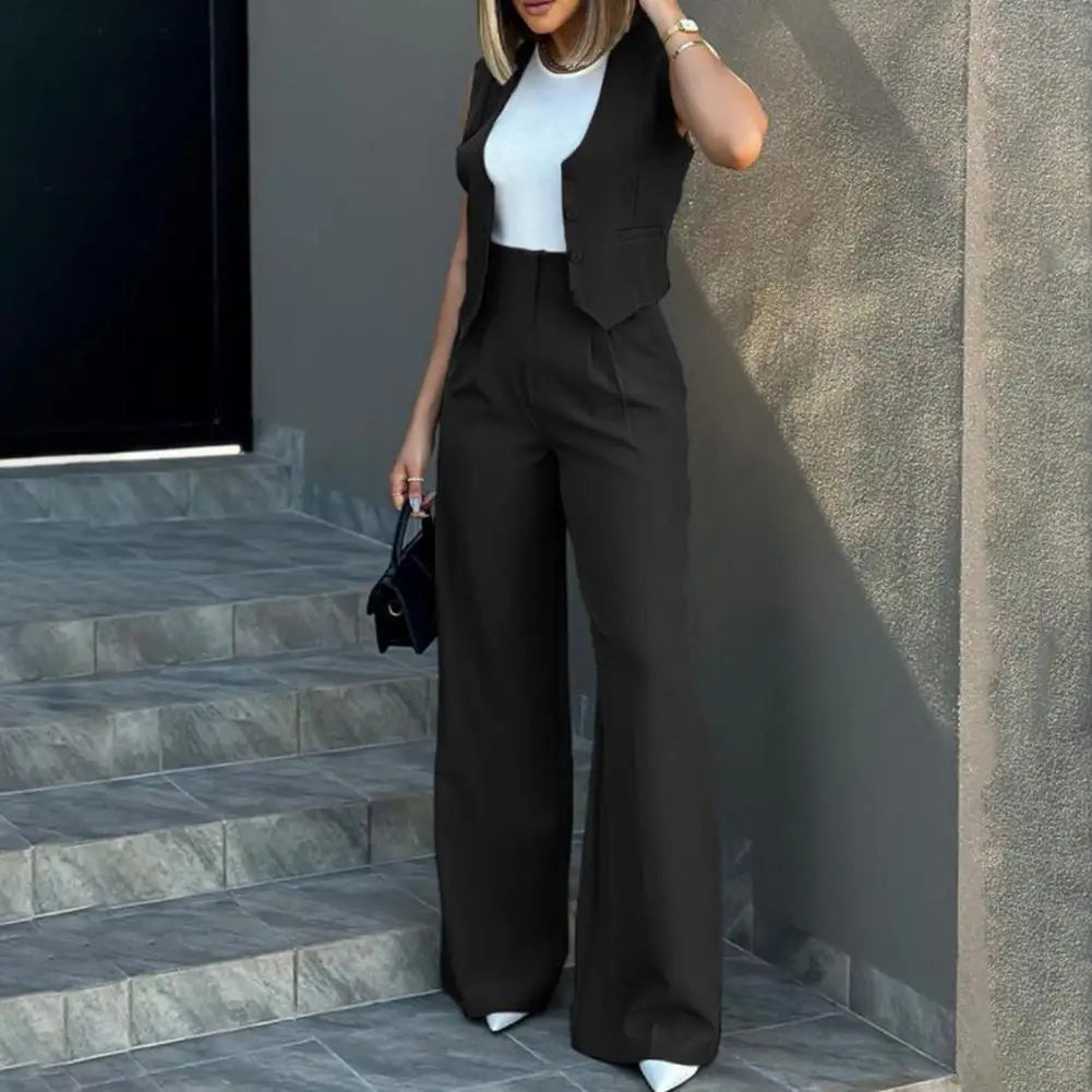 Dasha - Conjunto Terno - Elegante - Estilo formal ligero - Para uso diario