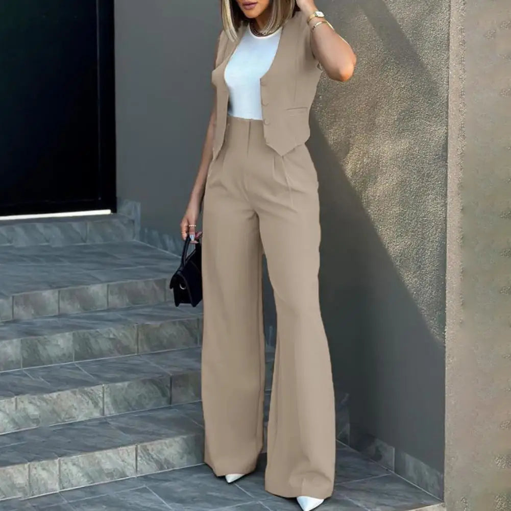 Dasha - Conjunto Terno - Elegante - Estilo formal ligero - Para uso diario