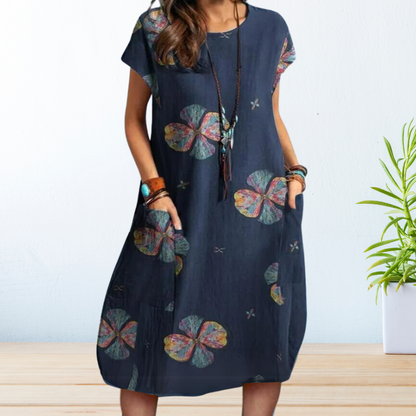 Saylor - Casual Summer Midi Dress for Women