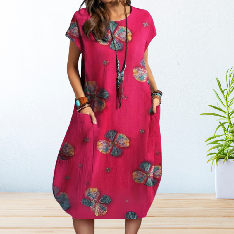 Saylor - Casual Summer Midi Dress for Women