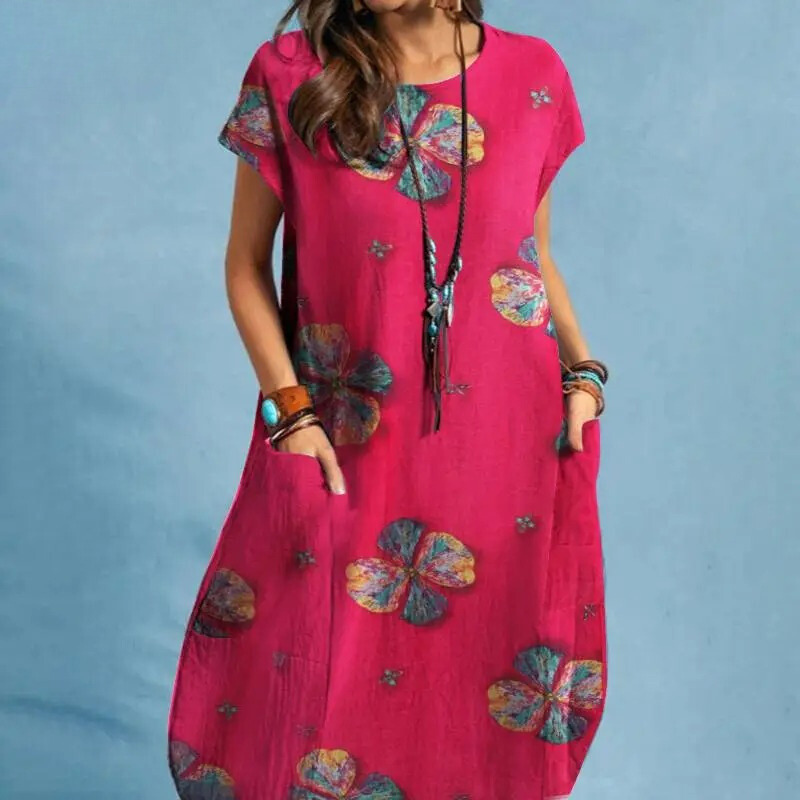 Saylor - Casual Summer Midi Dress for Women