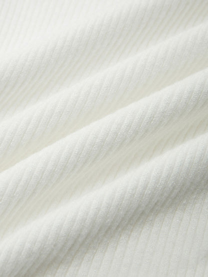 High Neck Jumper Knit Top