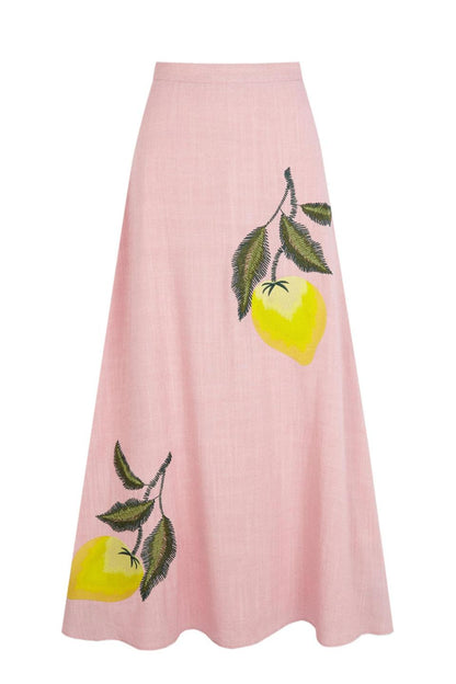 Falda Amalfi Print Skirt